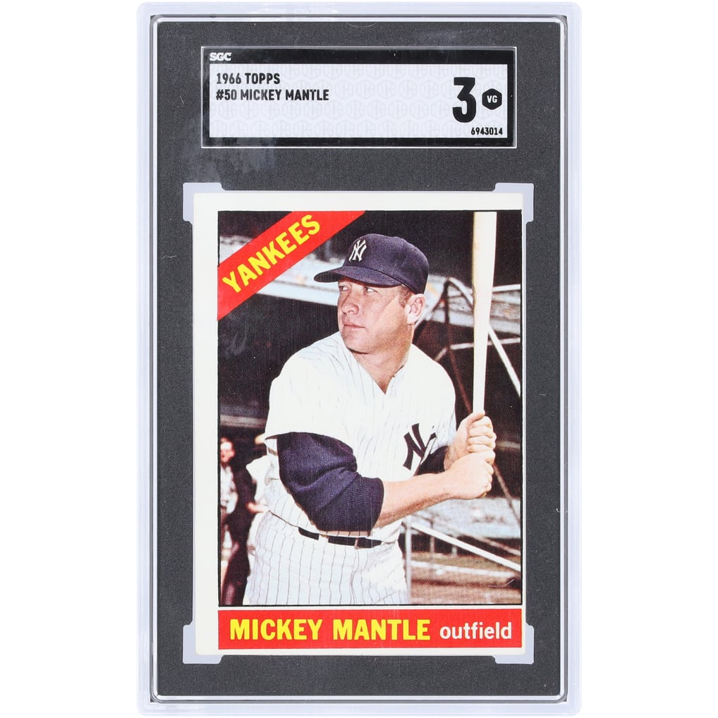 Mickey Mantle Baseball Cards Mickey Mantle #MHR140 2006 Topps New York