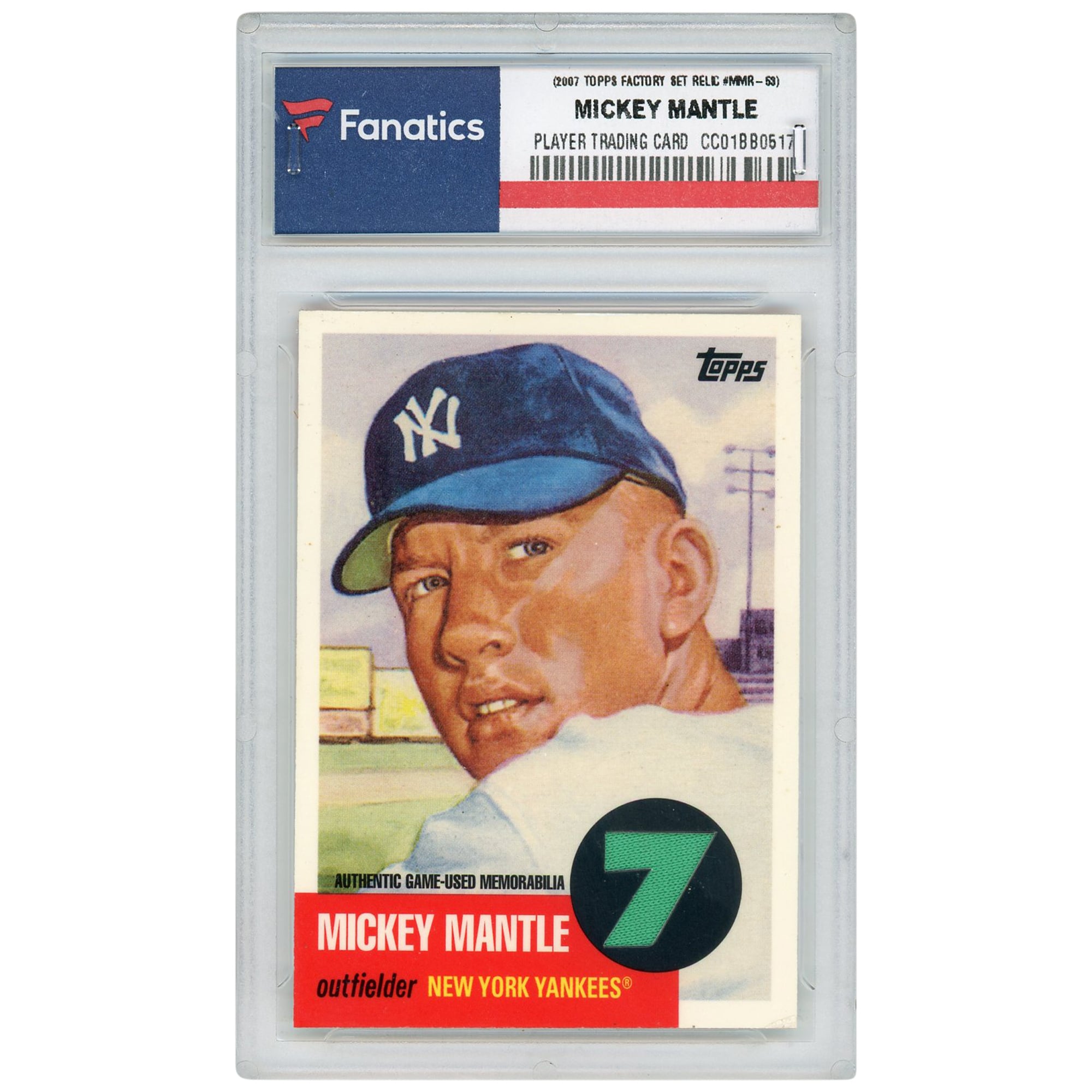 New York Yankees Mickey Mantle 2007 Topps Target Factory Set ...