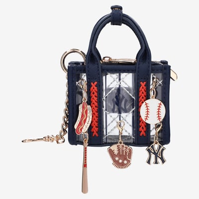 New York Yankees Montana West Clear Bag Charm