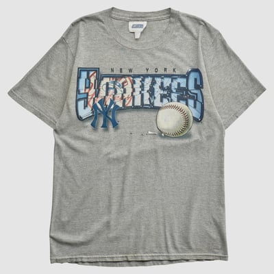New York Yankees CSA 2001 T-shirt - Heather Gray - M by Fanatics Real Vintage