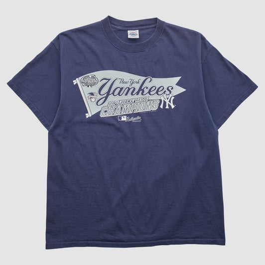 New York Yankees Delta 2003 T-shirt - Navy - M by Fanatics Real Vintage