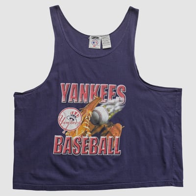 New York Yankees Genuine Merchandise 2000 Tank - Navy - XL by Fanatics Real Vintage