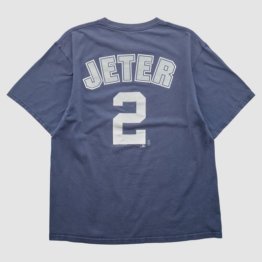 New York Yankees Genuine Merchandise 2000s T-shirt - Navy - M by Fanatics Real Vintage