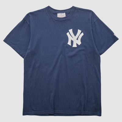 New York Yankees Genuine Merchandise 2000s T-shirt - Navy - M by Fanatics Real Vintage