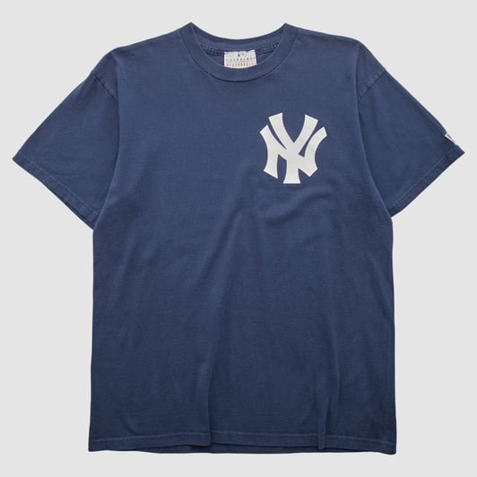 New York Yankees Genuine Merchandise 2000s T-shirt - Navy - M by Fanatics Real Vintage