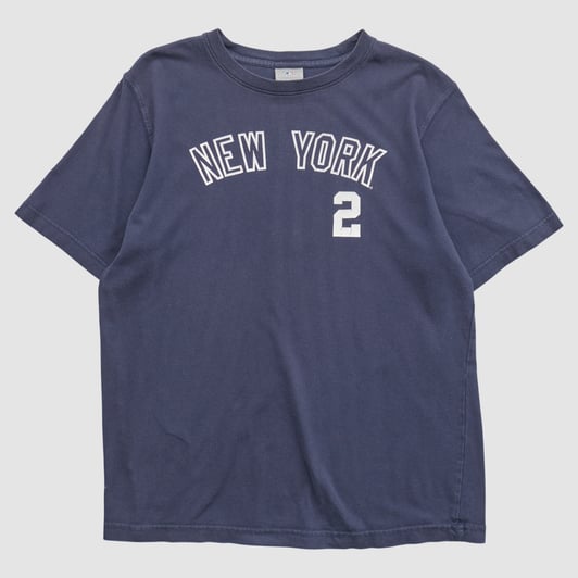 New York Yankees Genuine Merchandise 2000s T-shirt - Navy - M by Fanatics Real Vintage