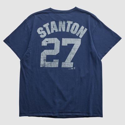 New York Yankees Genuine Merchandise 2000s T-shirt - Navy - S by Fanatics Real Vintage
