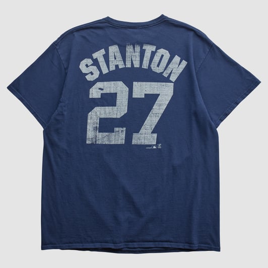 New York Yankees Genuine Merchandise 2000s T-shirt - Navy - S by Fanatics Real Vintage