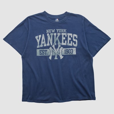 New York Yankees Genuine Merchandise 2010s T-shirt - Navy - XL by Fanatics Real Vintage