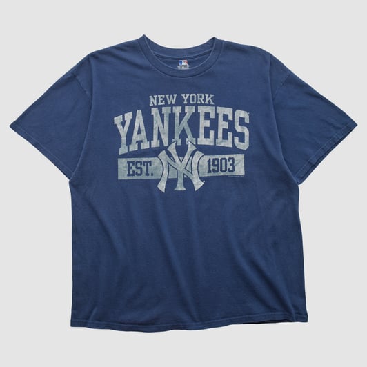 New York Yankees Genuine Merchandise 2010s T-shirt - Navy - XL by Fanatics Real Vintage