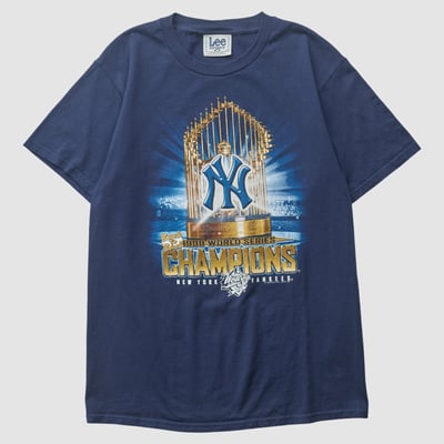 New York Yankees Lee Apparel 1999 T-shirt - Navy - M by Fanatics Real Vintage