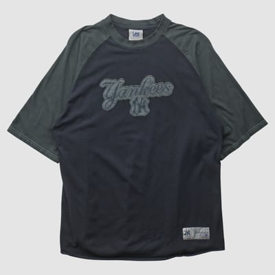 New York Yankees Lee Apparel 2000s T-shirt - Black - L by Fanatics Real Vintage
