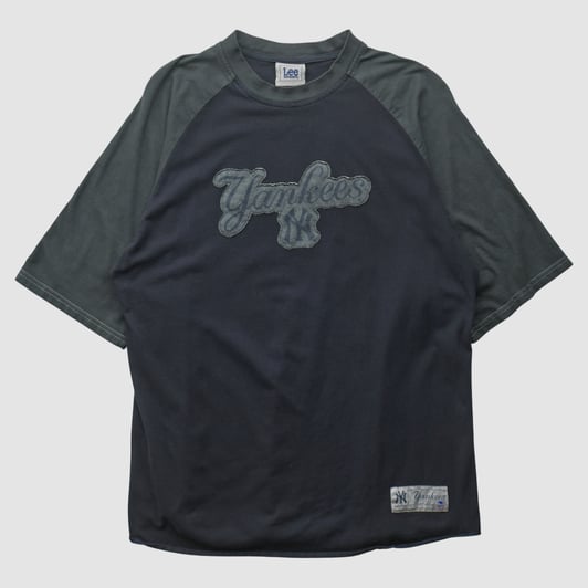 New York Yankees Lee Apparel 2000s T-shirt - Black - L by Fanatics Real Vintage