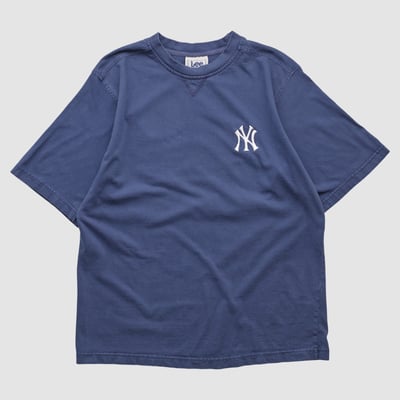 New York Yankees Lee Apparel 2000s T-shirt - Navy - S by Fanatics Real Vintage