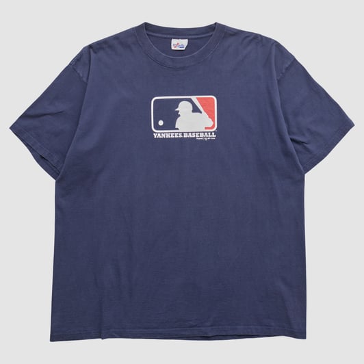 New York Yankees Majestic 2000 T-shirt - Navy - 3XL by Fanatics Real Vintage