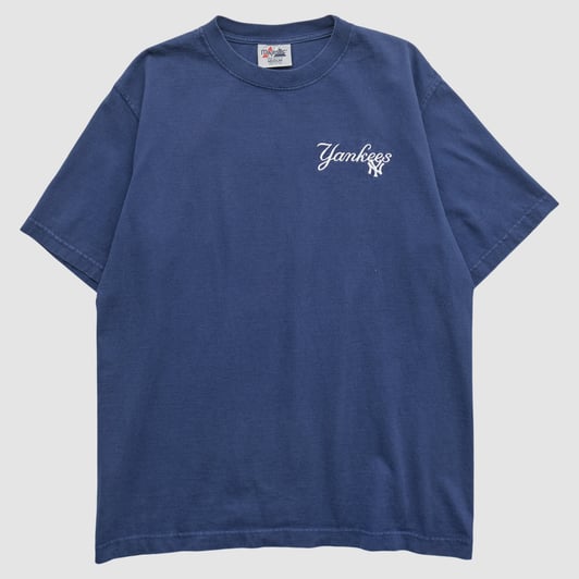 New York Yankees Majestic 2000s T-shirt - Navy - L by Fanatics Real Vintage