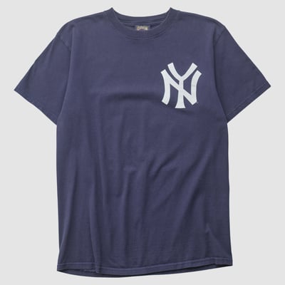 New York Yankees Majestic 2000s T-shirt - Navy - L by Fanatics Real Vintage