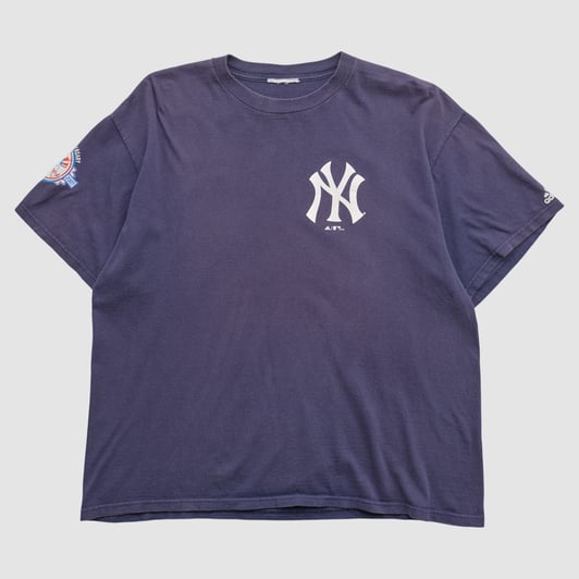 New York Yankees Majestic 2000s T-shirt - Navy - XL by Fanatics Real Vintage