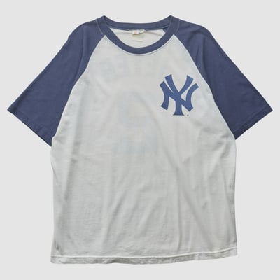 New York Yankees Majestic 2000s T-shirt - White - XL by Fanatics Real Vintage