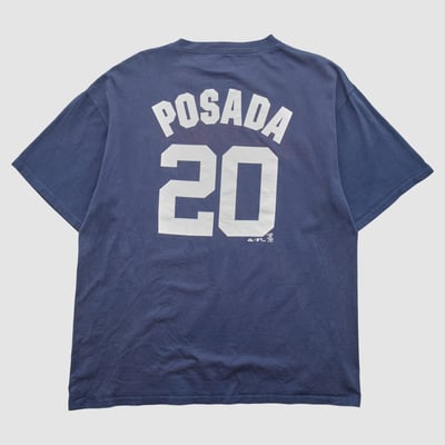 New York Yankees Majestic 2008 T-shirt - Navy - 2XL by Fanatics Real Vintage