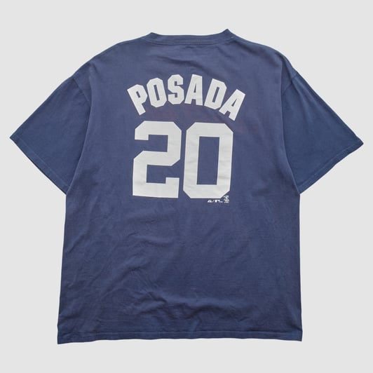 New York Yankees Majestic 2008 T-shirt - Navy - 2XL by Fanatics Real Vintage