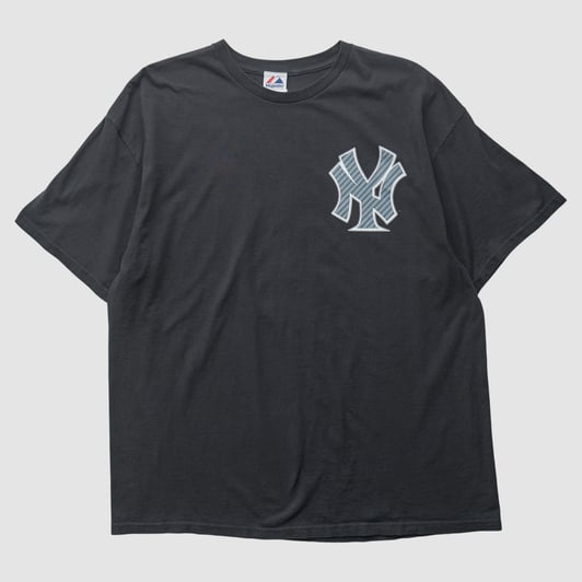 New York Yankees Majestic 2010s T-shirt - Black - XL by Fanatics Real Vintage