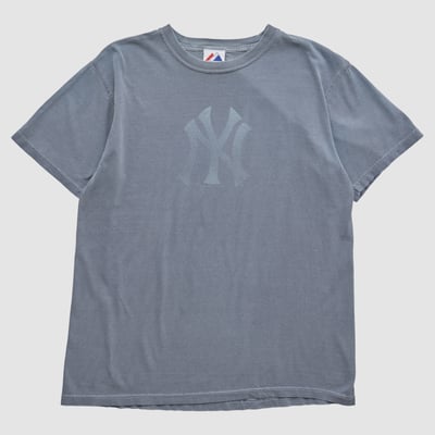 New York Yankees Majestic 2010s T-shirt - Gray - S by Fanatics Real Vintage