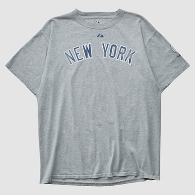 New York Yankees Majestic 2010s T-shirt - Heather Gray - L by Fanatics Real Vintage