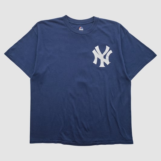 New York Yankees Majestic 2010s T-shirt - Navy - 2XL by Fanatics Real Vintage