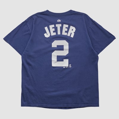 New York Yankees Majestic 2010s T-shirt - Navy - L by Fanatics Real Vintage