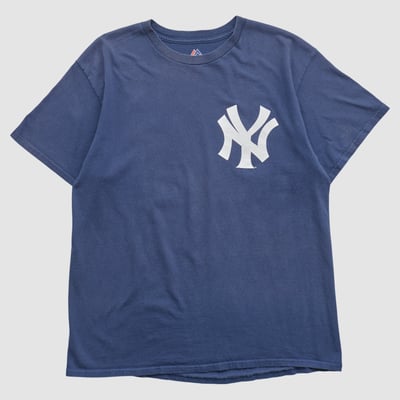 New York Yankees Majestic 2010s T-shirt - Navy - S by Fanatics Real Vintage