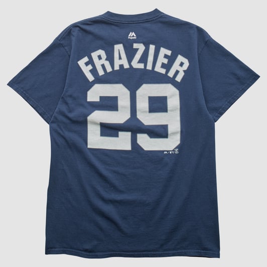 New York Yankees Majestic 2010s T-shirt - Navy - S by Fanatics Real Vintage