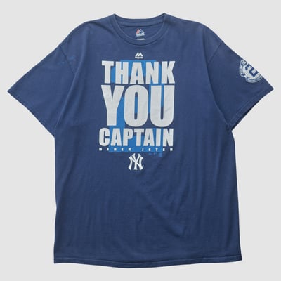 New York Yankees Majestic 2010s T-shirt - Navy - XL by Fanatics Real Vintage