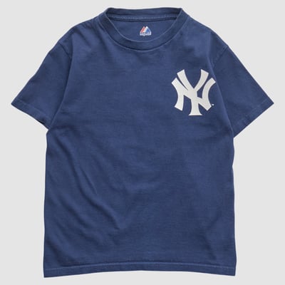 New York Yankees Majestic 2010s T-shirt - Navy - XS by Fanatics Real Vintage