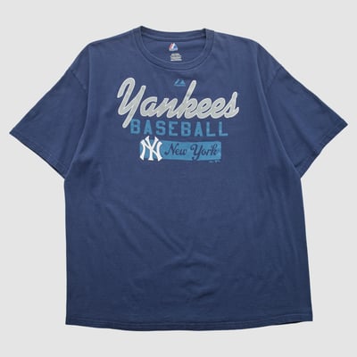 New York Yankees Majestic 2011 T-shirt - Navy - 3XL by Fanatics Real Vintage
