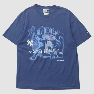 New York Yankees Puma 2000 T-shirt - Navy - M by Fanatics Real Vintage