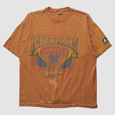 New York Yankees Starter 1996 T-shirt - Clay - XL by Fanatics Real Vintage