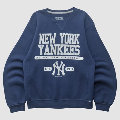 New York Yankees Stitches 2012 Pullover Sweatshirt - Navy - XS by Fanatics Real Vintage