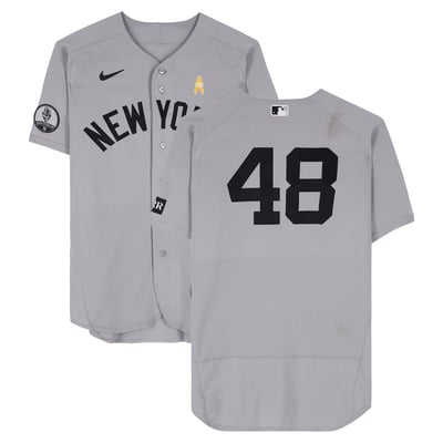 Paul Goldschmidt New York Yankees Fanatics Authentic Game-Used #48 Gray Jersey vs. San Diego Padres on September 6, 2026 