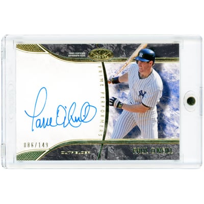 Paul O'Neill New York Yankees Autographed 2016 Topps Tier One Prime Performers #PP-PO #86/149 Card 