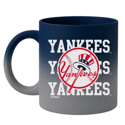 New York Yankees Pegasus 16oz. Echo Fade Soft Touch Ceramic Mug