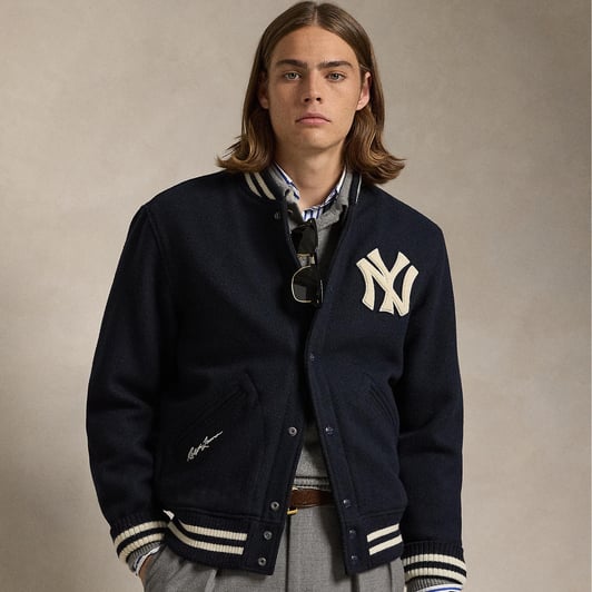 Polo Ralph Lauren Navy Yankees Bomber Jacket