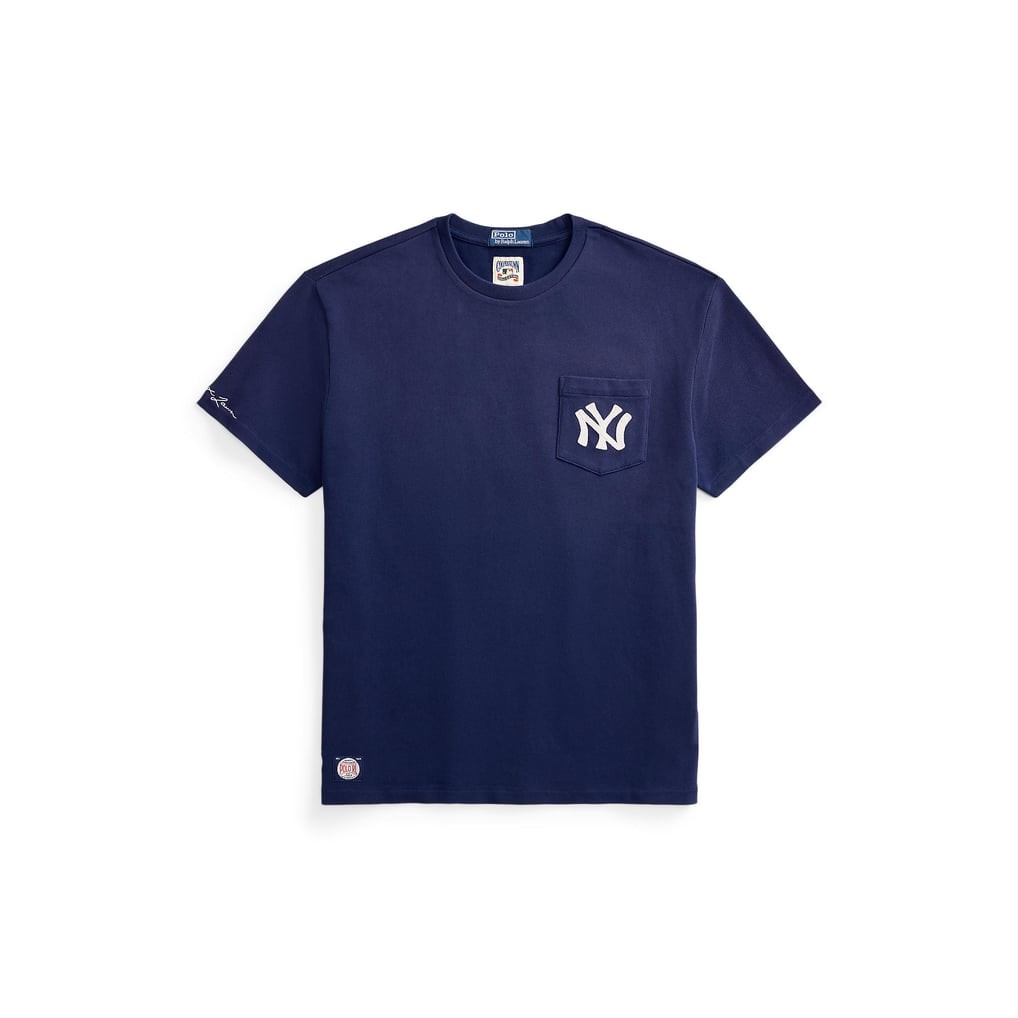 Yankees Polo Ralph Lauren Navy Cotton T-Shirt