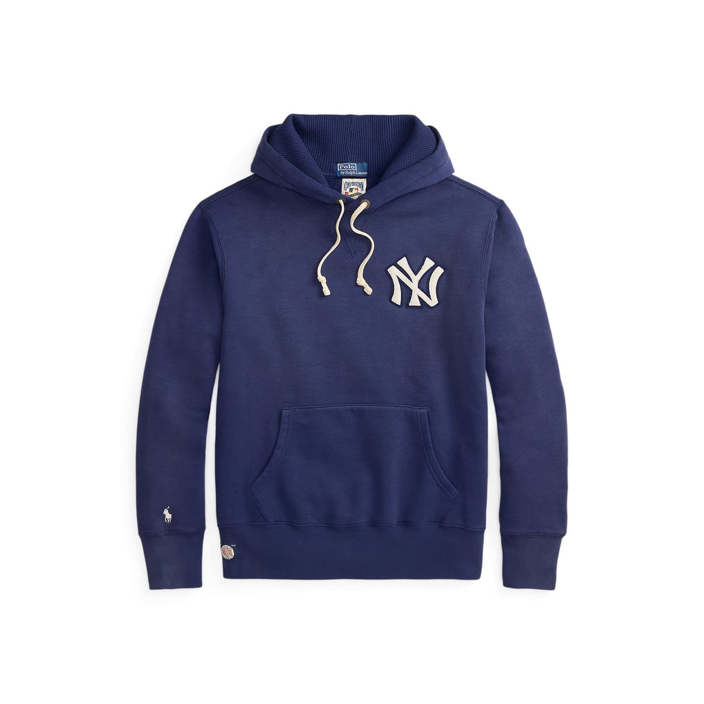 Yankees Polo Ralph Lauren Navy Fleece Hoodie