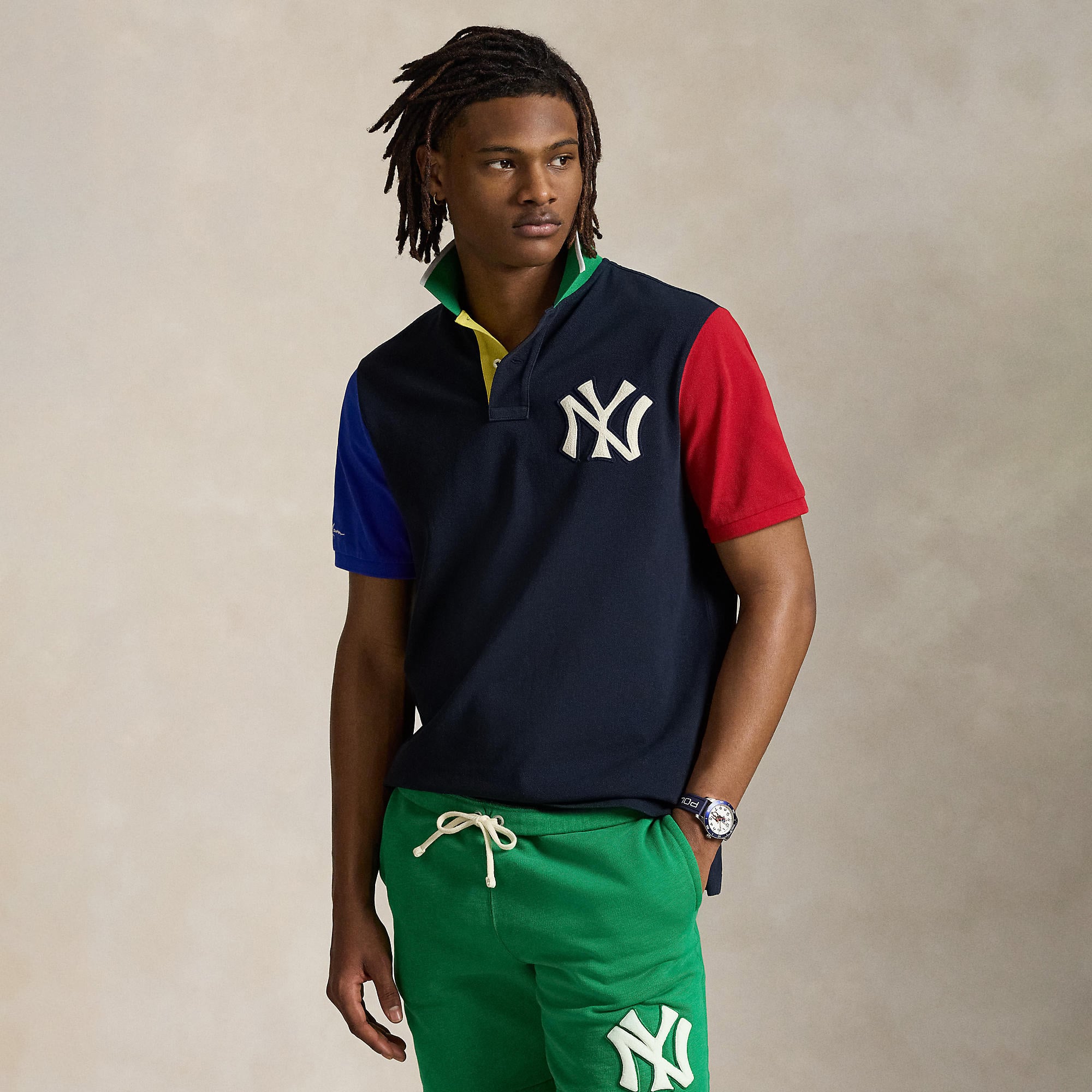 Polo Yankees Ralph Lauren - Navy Shirt | Bear Fleece Sweater 