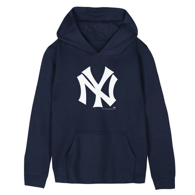  New York Yankees Mitchell & Ness Preschool Retro Logo Hoodie - Navy