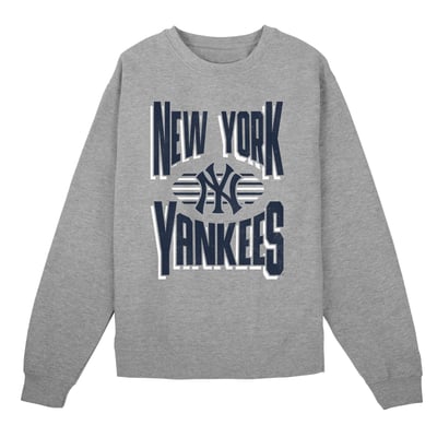 New York Yankees Outerstuff Preschool Jet Stream Sweatshirt - Gray