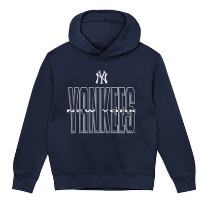 New York Yankees Outerstuff Preschool Field General Fleece Hoodie - Navy