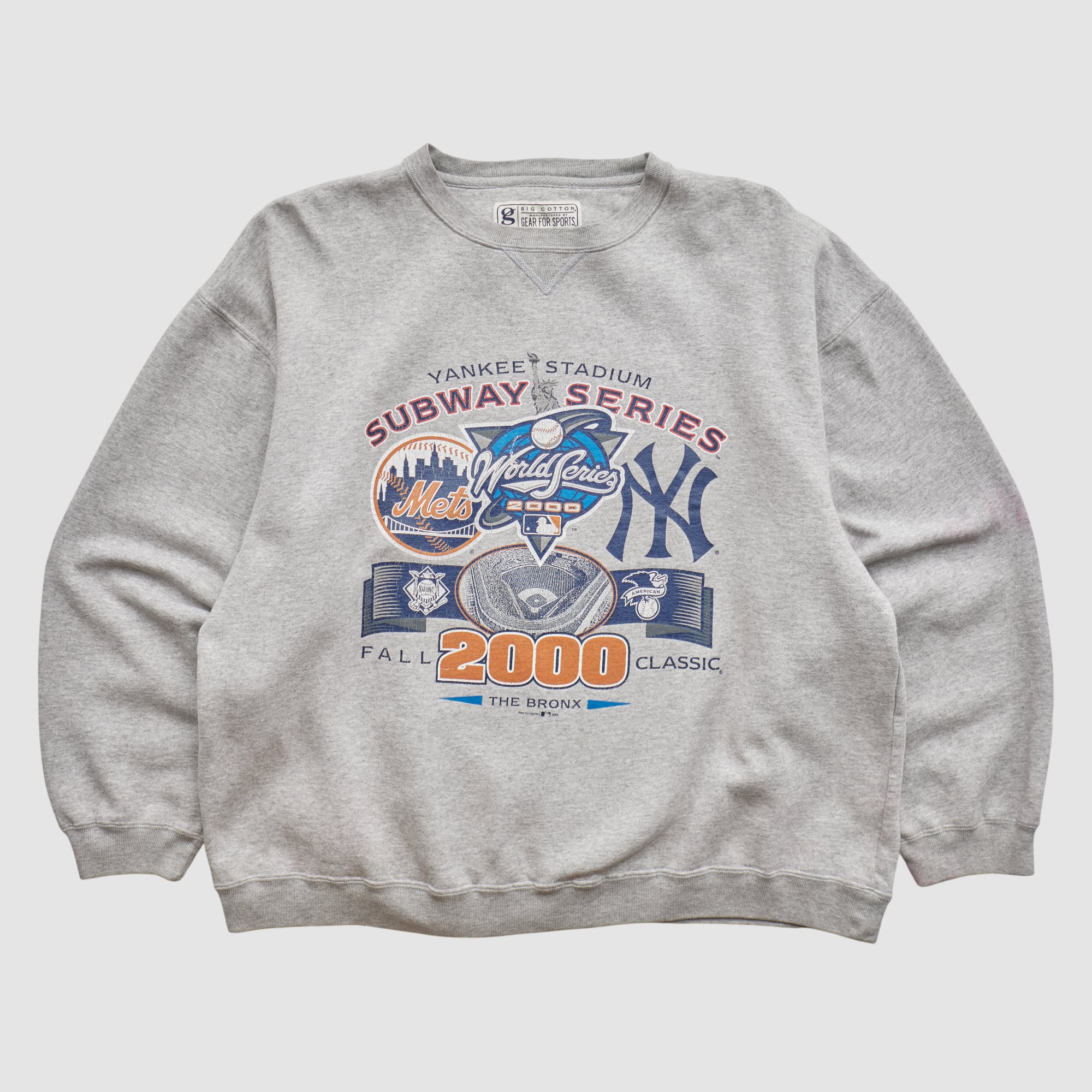 Subway Series Gear For Sports 2000 Pullover Sweatshirt - Heather 