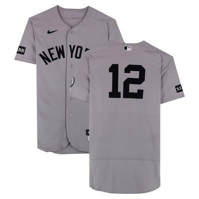 Trent Grisham New York Yankees Fanatics Authentic Game-Used #12 Gray Jersey vs. Chicago Cubs on August 2, 2026
